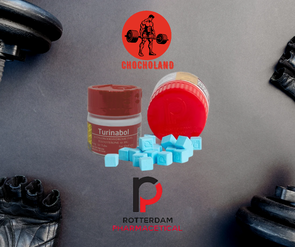 Turinabol (4-Chlorodehydromethyl testoterone) 10mg Rotterdam Pharmaceutical
