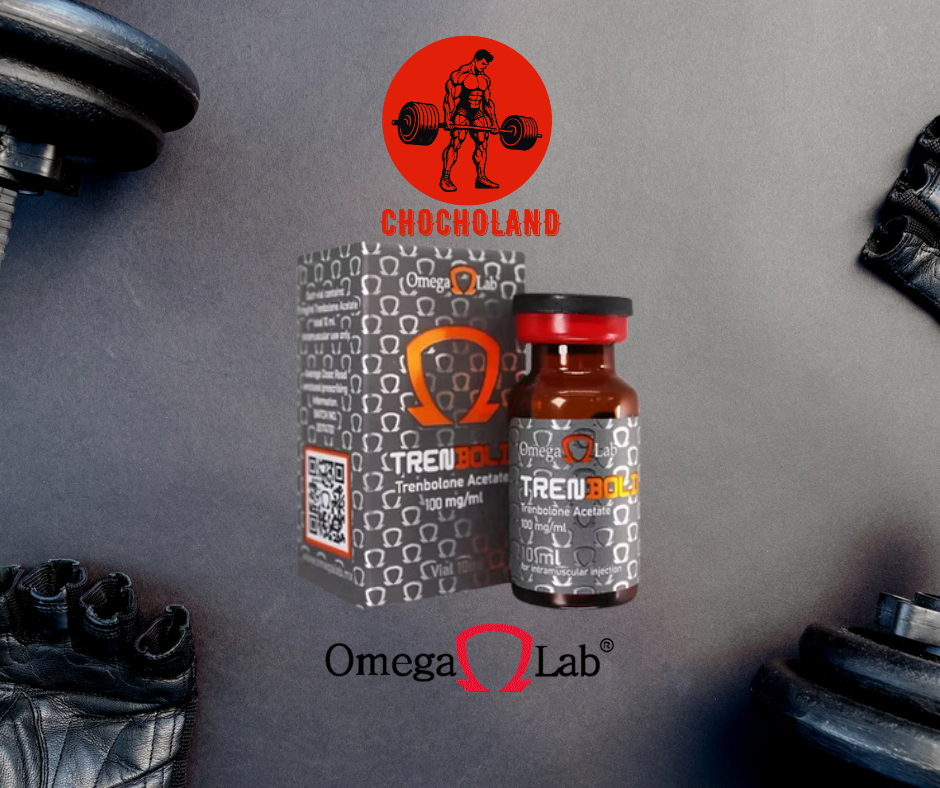 Trenbold 100 mg Omega Lab - Suplementos para Masa Muscular y Fuerza