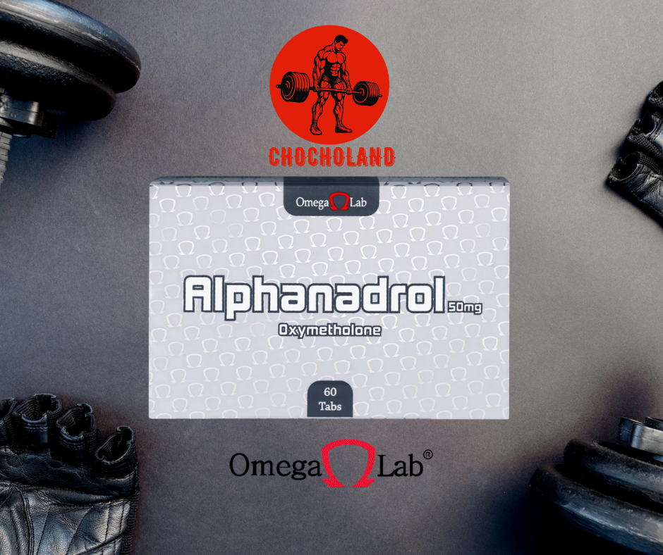 Alphanadrol Omega Lab - Suplementos para Masa Muscular y Fuerza