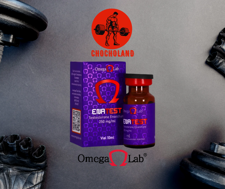 Ena-Test Enantato 250mg – 10ml Omega Lab