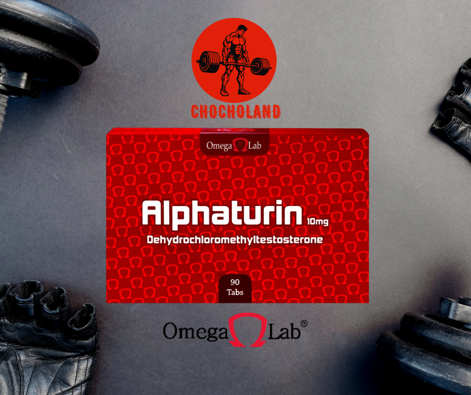 Alphaturin 10mg Omega Lab - Suplementos para Masa Muscular y Definición
