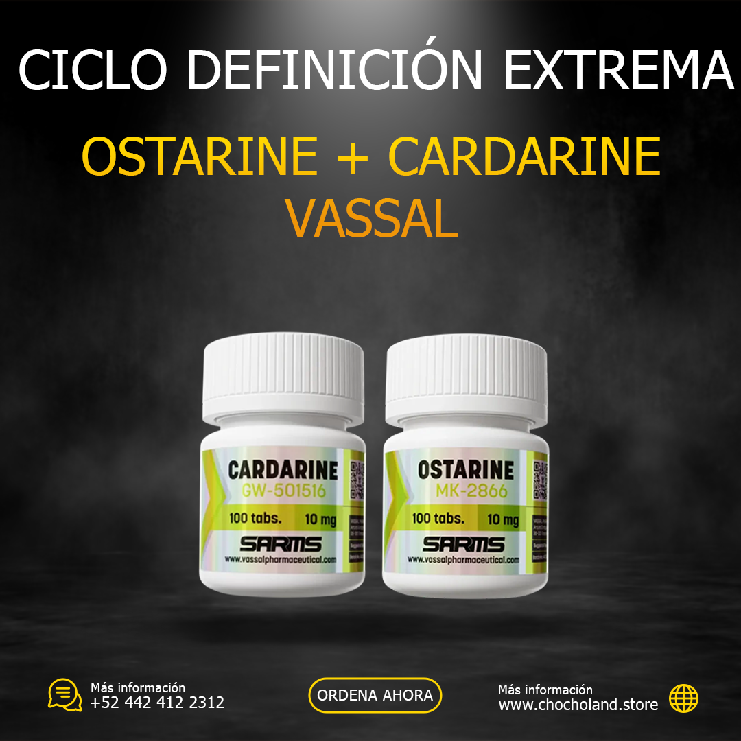 Ciclo SARMs Definición Extrema (Ostarine + Cardarine)
