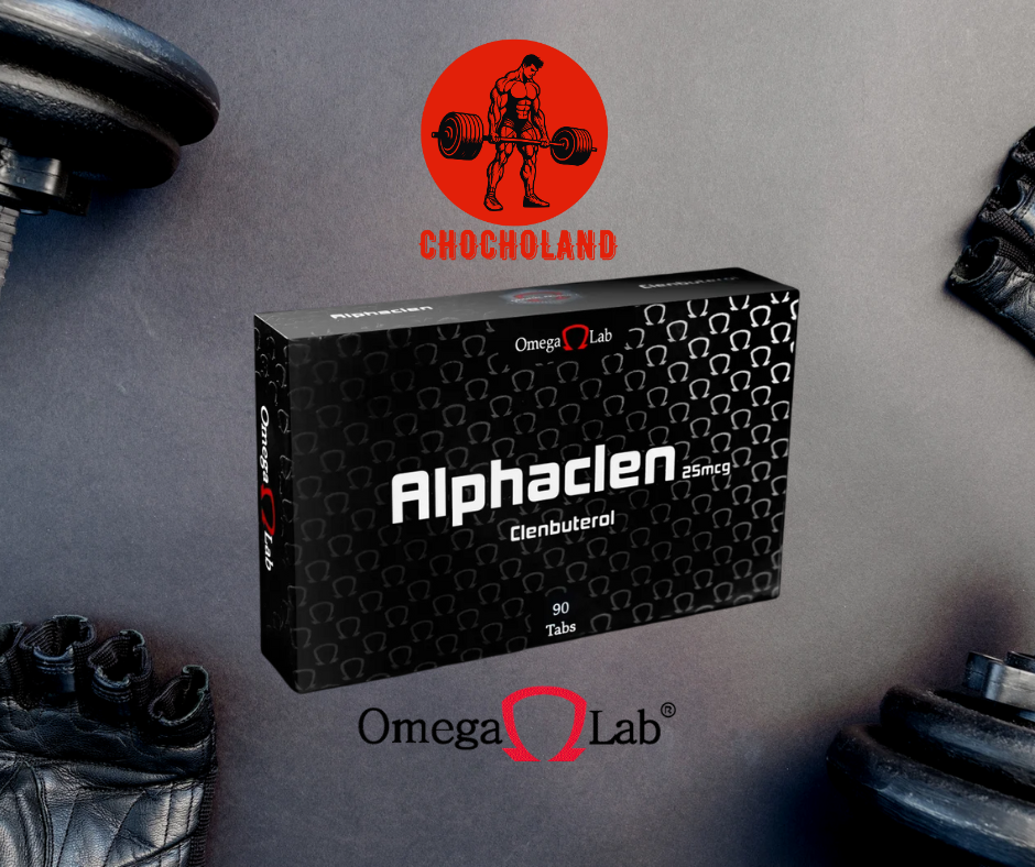 Alphaclen (Clenbuterol) Omega Lab - Suplementos para Pérdida de Grasa y Rendimiento