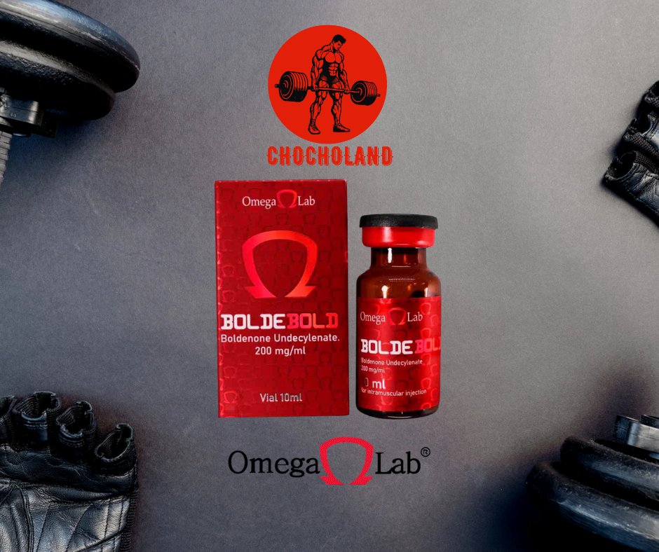 Boldebold 200 – Boldenona 200mg – 10ml Omega Lab - Suplementos para Masa Muscular y Fuerza