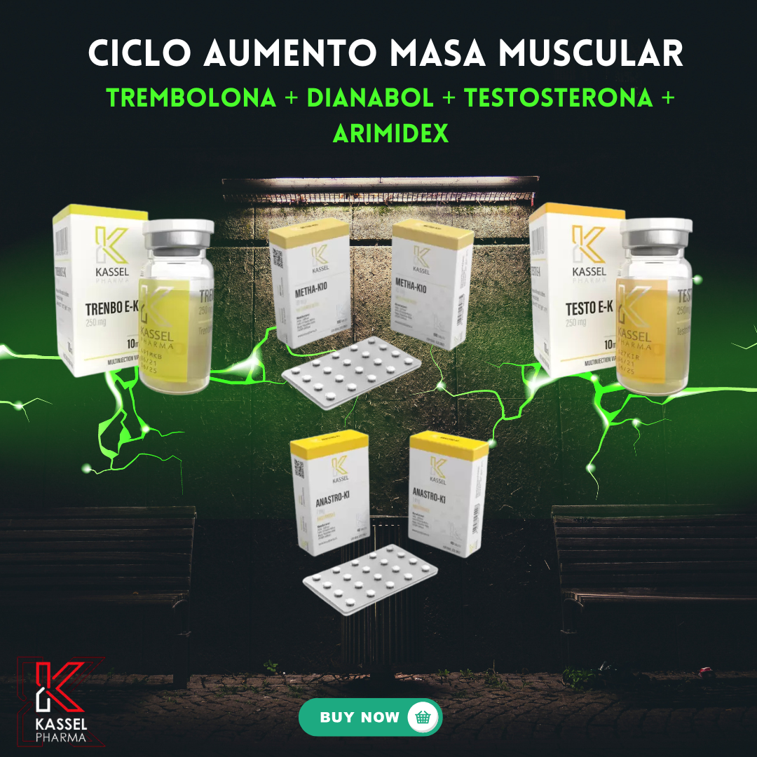 Ciclo aumento masa muscular Kassel Pharma