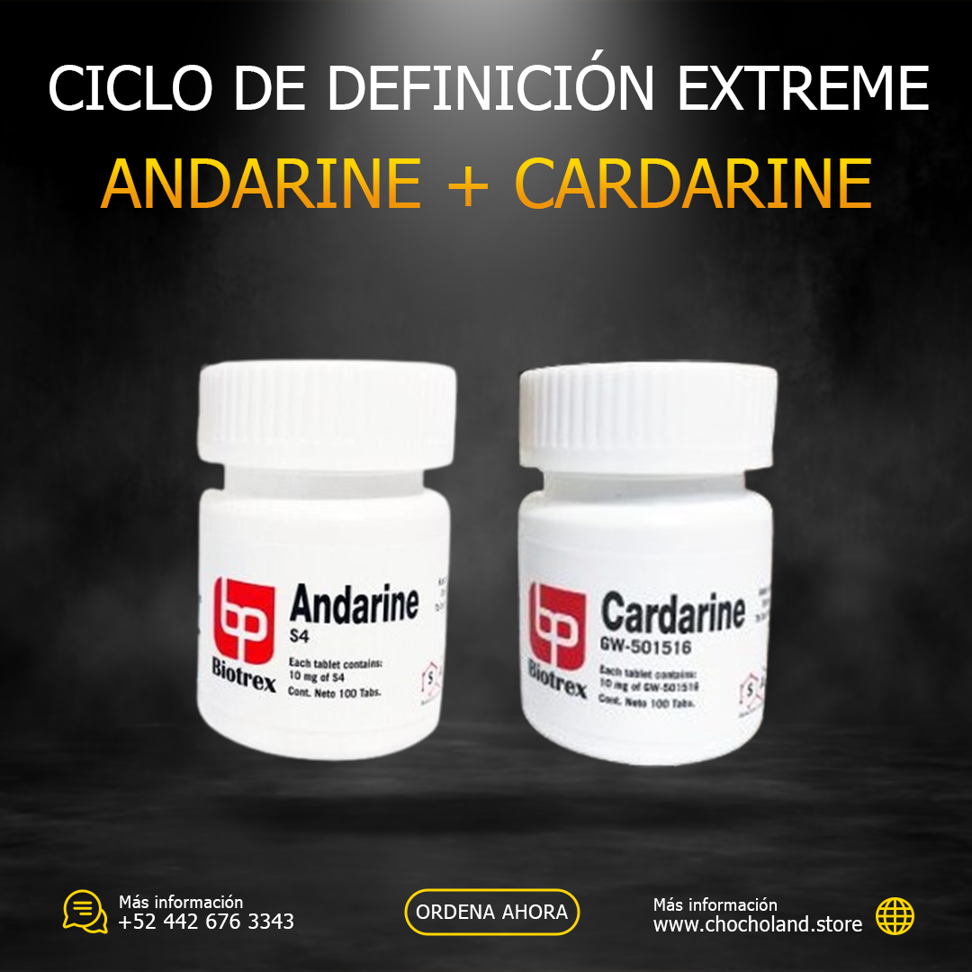 Ciclo de Definición Extreme (Andarine + Cardarine) - Biotrex