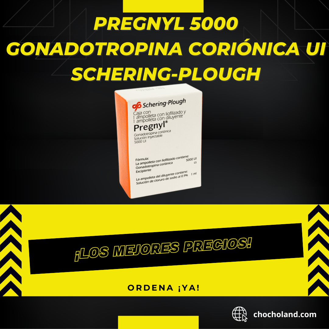 Pregnyl 5000 UI Gonadotropina Coriónica Schering-Plough
